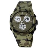 часы наручные 2109cmgn skmei, army green camouflage, оптом, купить