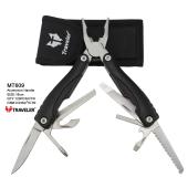 мультиинструмент (мультитул) traveler mt-609 black/blue/red/yellow 9 в 1 16см, оптом, купить