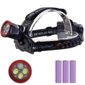 фонарь налобный ct021 3+1 ultra led, 3x18650, power bank, зу type-c, оптом, купить