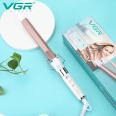 плойка для волос vgr v-578, 25mm, 80-230°c, керамическое покрытие, led display, 35 w, оптом, купить