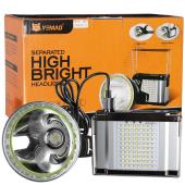 фонарь налобный yemao ym-t100 xhp50+smd(white+red), li-ion аккумулятор, зу type-c, internal battery, оптом, купить