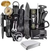 туристический набор инструментов для выживания 15 в 1 sos-15a, оптом, купить