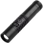 фонарь s2304-white laser led pm10-tg, 1x18650/3xaaa, power bank, зу type-c, zoom, оптом, купить