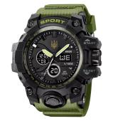 часы наручные 2197ag skmei, army green, ukraine, оптом, купить