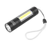 фонарь police 8422-xpe+cob, li-ion аккум., zoom, зу microusb, оптом, купить