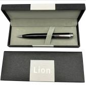 шариковая ручка в подарочном футляре, металлическая lion 100, оптом, купить
