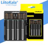 зарядное устройство liitokala lii-402, power bank, 4х- 18650, аа, ааа li-ion, lifepo4, ni-mh, оригинал, оптом, купить