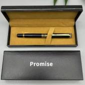 подарочная ручка promise в футляре (черно-золотая с узором) 568, оптом, купить