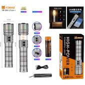 фонарь yemao ym-g921-2 tg 30w, 1x401350, power bank, зу type-c, zoom, функция лампы, оптом, купить