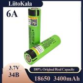 аккумулятор 18650, liitokala ncr 34b, 3400mah, промышленный, оригинал, оптом, купить