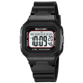 часы наручные 2343bkwt skmei, black/white, оптом, купить