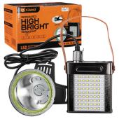 фонарь налобный yemao ym-t103 tg+smd(white+red), li-ion аккумулятор, зу type-c, internal battery, оптом, купить