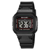 часы наручные 2343bkbk skmei, black/black, оптом, купить
