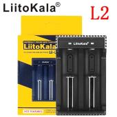 зарядное устройство liitokala lii-l2, 2x-10440/ 14500/ 16340/ 17355/ 17500/ 17670/ 18350/ 18490/ 18650/ 22650, 5v, оригинал, оптом, купить
