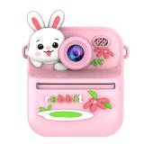 детский фотоаппарат мгновенной печати s11, pink rabbit, оптом, купить
