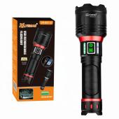 тактический фонарь yemao ym-b631-d, 2500lm, аккумулятор 26650 (5000 mah), линза для поджога, оптом, купить