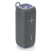 bluetooth-колонка tg654 с rgb подсветкой, speakerphone, радио, grey, оптом, купить
