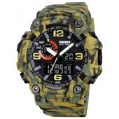 часы наручные 1520cmgn skmei, camo green, оптом, купить