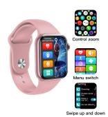 smart watch m16 mini, wearfitpro, 38mm aluminium, голосовой вызов, pink, оптом, купить