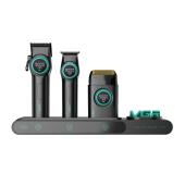 комплект vgr steplerss pro 3 in 1 black, машинка для стрижки (clipper), триммер, электробритва, оптом, купить