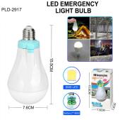 светодиодная led лампочка с аккумулятором ap-2917, 20w, e27, 2x18650, колпачек-кемпинг, оптом, купить