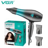 фен профессиональный vgr v-455 green, 2 скорости, 3 режима температуры, 2000-2400 вт, оптом, купить
