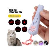 фонарь брелок  zk-2381l-led+uv, лазер 4 картинки, встроенный аккумулятор, зу usb, оптом, купить