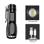 фонарь x8-xpe, li-ion аккум., зажим, зу microusb, оптом, купить