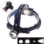 фонарь налобный rn-1622-t6, 2x18650, зу type-c, zoom, box, оптом, купить