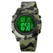 часы наручные 1772cmgnbk skmei, army green camo/black, оптом, купить