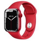 smart watch series 7 z37, 44 mm aluminium, голосовой вызов, беспроводная зарядка, red, оптом, купить