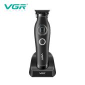триммер vgr v-880t black, external rotor motor, mim blade, 4 насадки, док-станция, оптом, купить