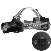 фонарь налобный bl-td-t28-tg, 3x18650, power bank, зу type-c, zoom, box, оптом, купить