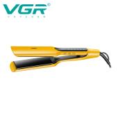 выпрямитель для волос vgr v-521 yellow, 100-230°c, керамическое покрытие, led display, 60w, оптом, купить
