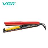выпрямитель для волос vgr v-517 red, 150-230°c, титановое покрытие, led display, оптом, купить
