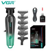 триммер vgr v-935 green, 5 насадок, 7000 rpm, led display, оптом, купить