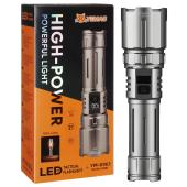 фонарь yemao ym-g963 tg, 1x26650, power bank, зу type-c, zoom, функция лампы, оптом, купить