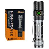 тактический фонарь yemao ym-а6, 2200lm, аккумулятор 18650 (3200 mah), оптом, купить