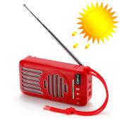 bluetooth-колонка tg368, speakerphone, радио, солнечная батарея, red, оптом, купить