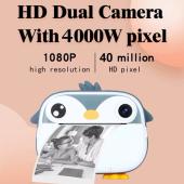 Изображения для Детский фотоаппарат с термопечатью M05 GREY PENGUIN