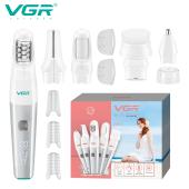 эпилятор vgr 5 в 1 v-752 green, 5 насадок, ipx5, оптом, купить
