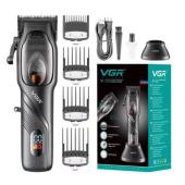 Изображения для Машинка (триммер) для стрижки волос и бороды VGR V-269, Professional, 4 насадки