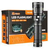 фонарь yemao ym-g600 tg 60w, 4x181350, power bank, зу type-c, zoom, кейс, оптом, купить