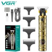 триммер vgr v-097 gold, 3 насадки, led display, оптом, купить