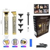 машинка (триммер) для стрижки волос и бороды bz-t99/ws-t88, 4 насадки (1.5, 2, 3, 4 мм), 1х18650, оптом, купить