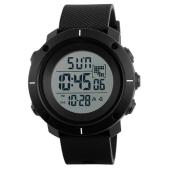 часы наручные 1213bk skmei, black, big size, оптом, купить