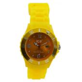 часы наручные 7980 детские watch календарь, yellow, оптом, купить
