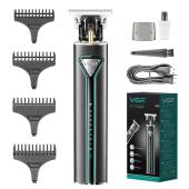 триммер vgr v-009 green, turbo-режим, 4 насадки, led подсветка, оптом, купить