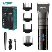 Изображения для Машинка (триммер) для стрижки волос и бороды VGR V-286, Professional, 4 насадки