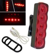велофонарь xfl-101-5led, waterproof, li-ion  аккумулятор, зу microusb, оптом, купить